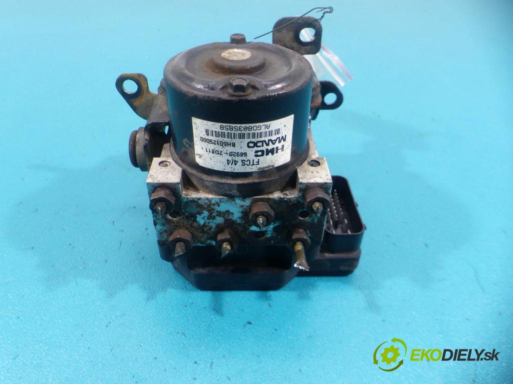 Hyundai Elantra 2.0 16v 143 HP automatic 105 kW 1972 cm3 4- čerpadlo abs 58920-2D811 (Pumpy ABS)