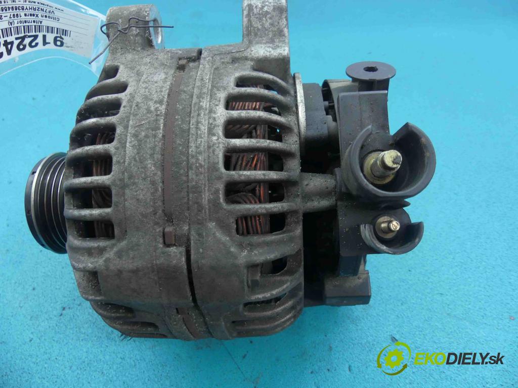 Citroen Xsara 1997-2000 2.0 hdi 90 HP manual 66 kW 1997 cm3 5- Alternator 0124615002 (Alternátory)
