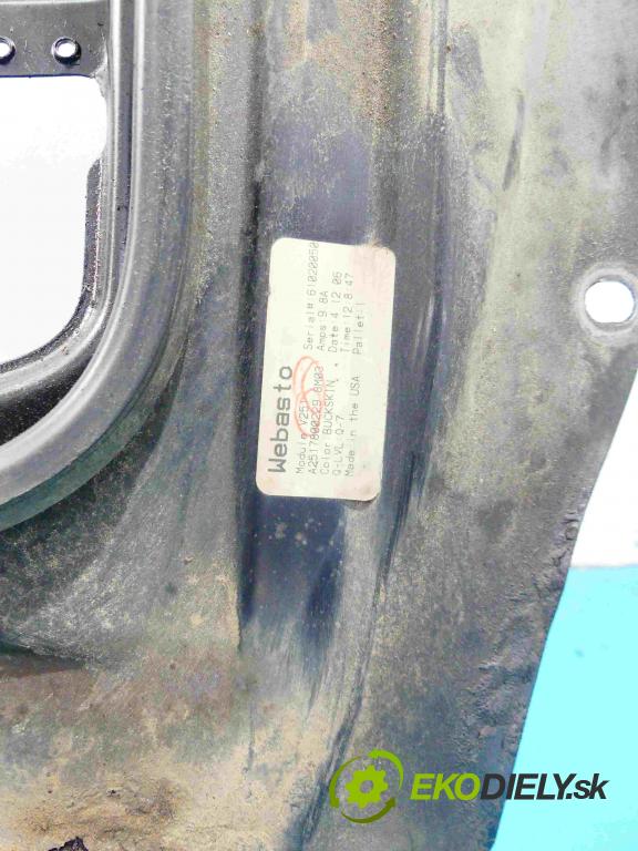 Mercedes R  W251 2005-2013 3.5 V6 272 hp automatic 200 kW 3498 cm3 5- Střešní okno: A2517800229 (Okna karoserie)