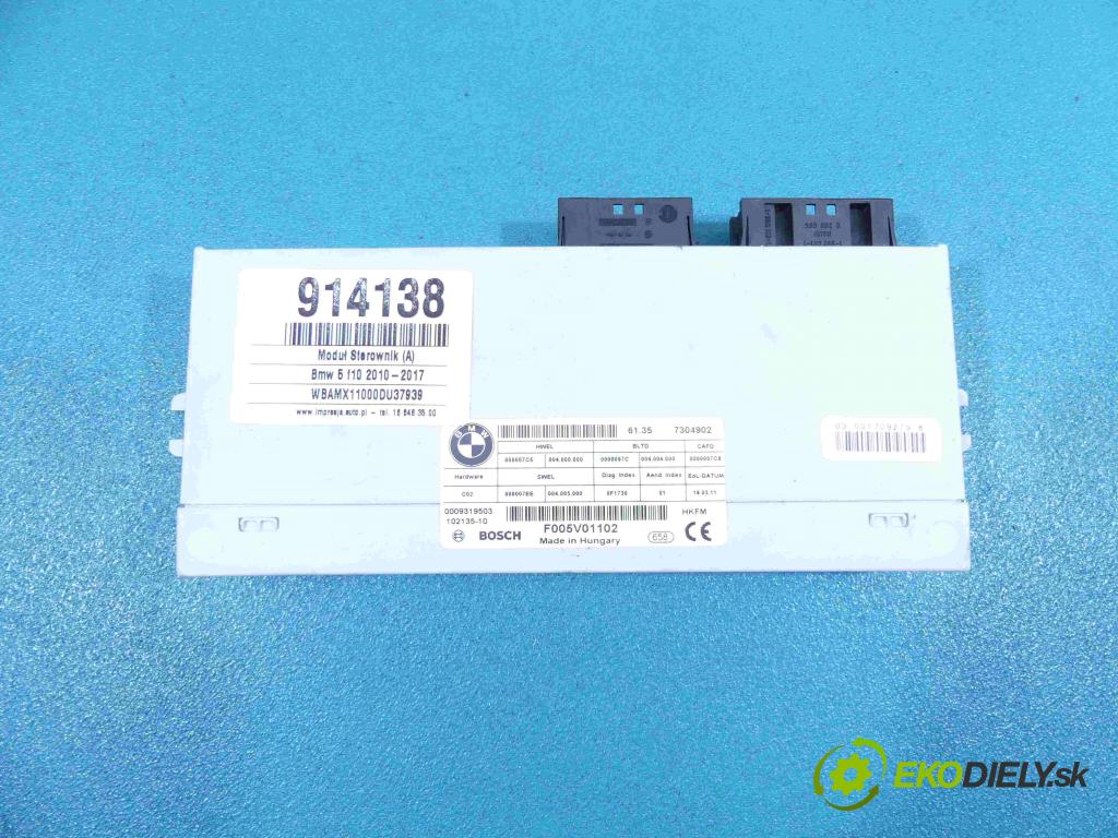 Bmw 5 f10 2010-2017 2.0d 184hp automatic 135 kW 1995 cm3 5- modul riadiaca jednotka 6135-7304902 (Ostatné)
