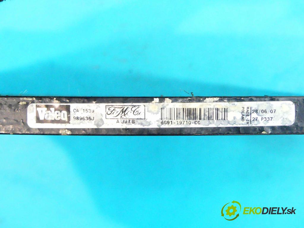 Ford S-max 2.0 tdci 140 HP manual 103 kW 1997 cm3 5- chladič klimatizácie 6G91-19710-CC (Chladiče klimatizácie)