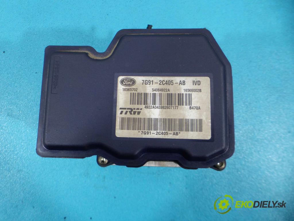 Ford S-max 2.0 tdci 140 hp manual 103 kW 1997 cm3 5- čerpadlo abs 7G91-2C405-AB (Pumpy brzdové)