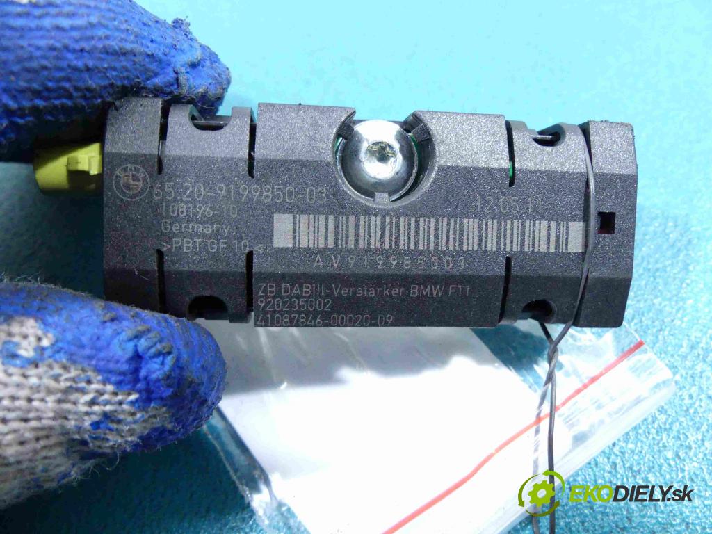 Bmw 5 f10 2010-2017 2.0d 184hp automatic 135 kW 1995 cm3 5- Zesilovač: 9199850-03 (Zosilňovače)