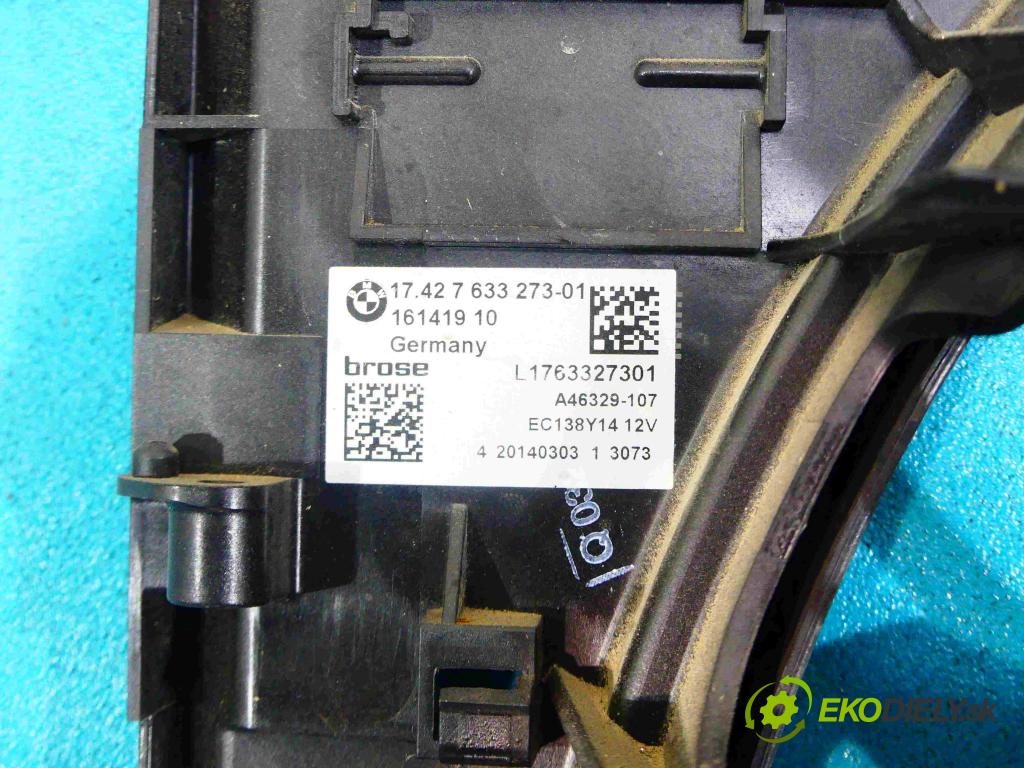 Bmw 5 f10 2010-2017 2.0d 184hp automatic 135 kW 1995 cm3 5- Ventilátor chladiča 7575682-03