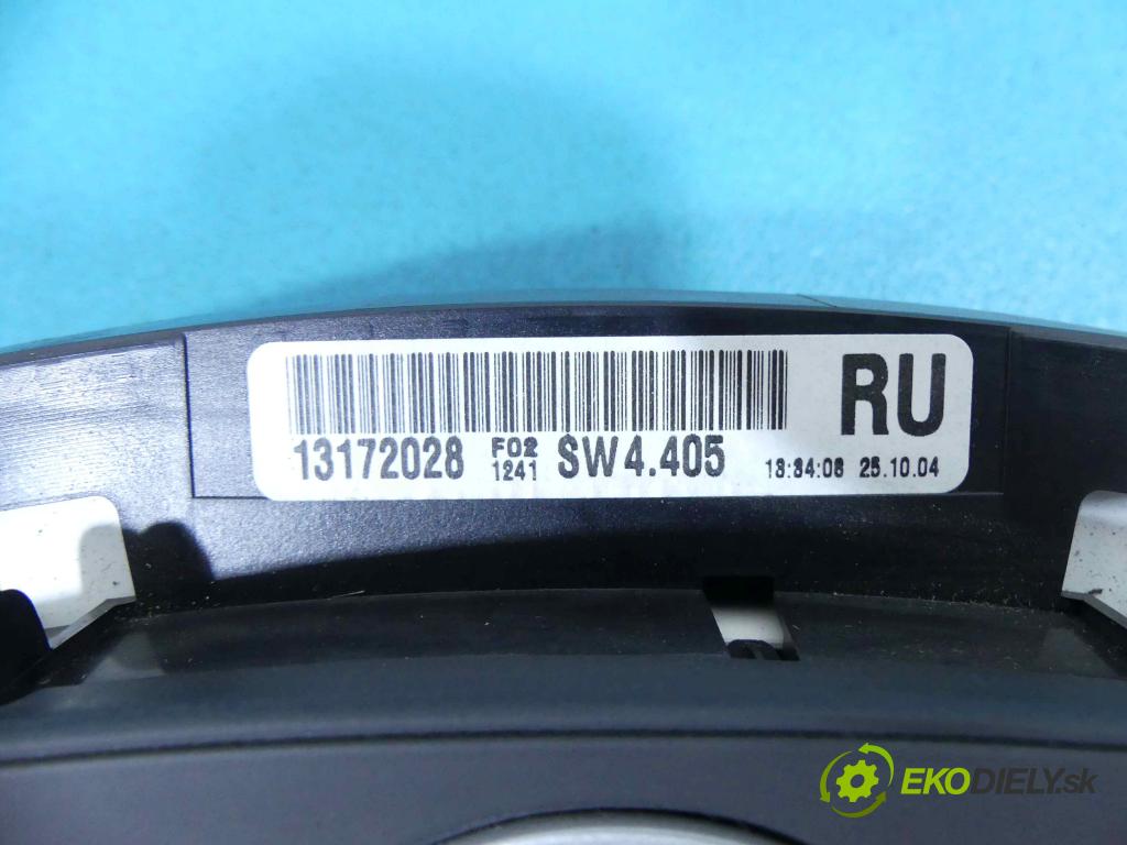 Opel Astra III 2004-2014 1.9 cdti 150 HP manual 110 kW 1910 cm3 5- Jednotka riadiaca 0281011667