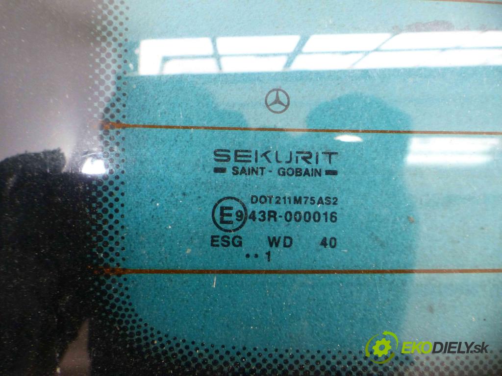 Mercedes Vito W638 1996-2003 2.1 CDI 122 hp manual 90 kW 2148 cm3 5- sklo zadní  (Okna zadní)