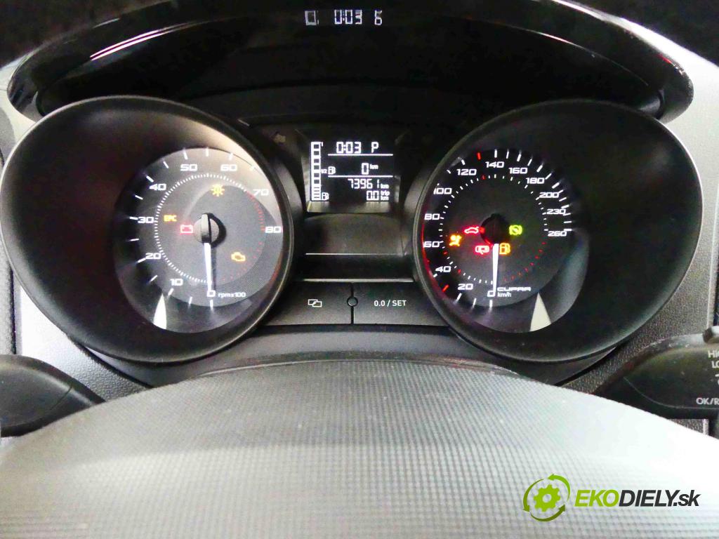 Seat Ibiza IV 6J 2008-2017 1.4 TSI (CAVE) 179KM automatic 132 kW 1390 cm3 3- prístrojovka/ budíky 6J0920803D (Prístrojové dosky, displeje)