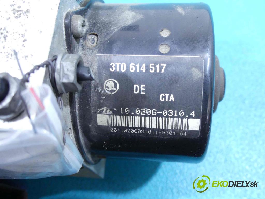 Skoda Superb II 2008-2015 2.0 tdi 170 HP manual 125 kW 1968 cm3 4- čerpadlo abs 3T0614517 (Pumpy ABS)