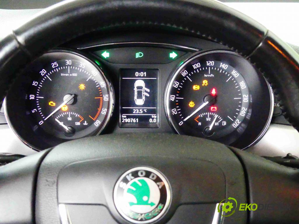 Skoda Superb II 2008-2015 2.0 tdi 170 HP manual 125 kW 1968 cm3 4- prístrojovka/ budíky 3T1920841D (Prístrojové dosky, displeje)