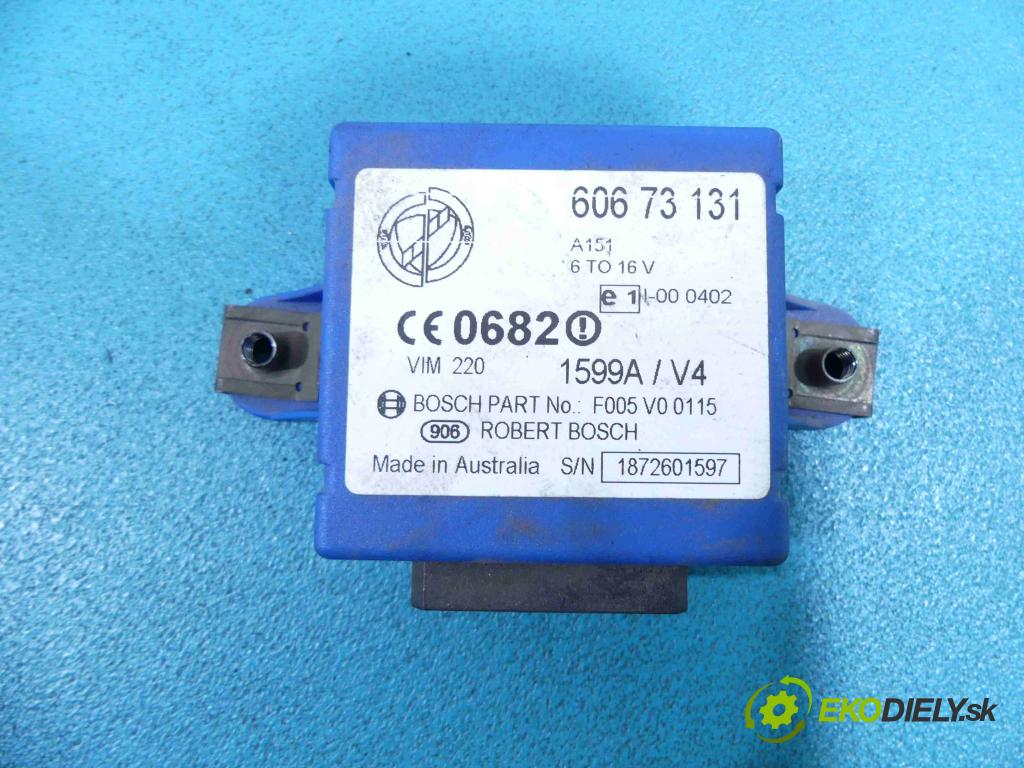 Alfa romeo 156 1.9 jtd 116 HP manual 85 kW 1910 cm3 4- Jednotka riadiaca 0281010335