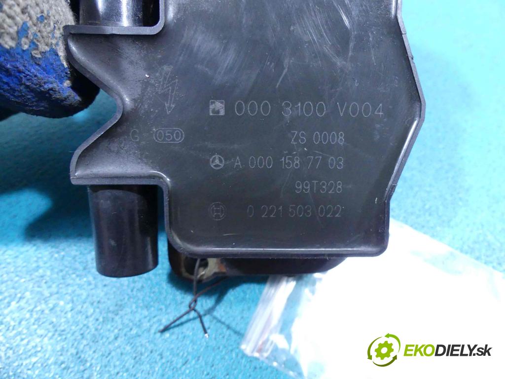 Smart Fortwo 1998-2007 0.6 45KM automatic 33 kW 599 cm3 3- cievka zapaľovacia 0221503022 (Zapaľovacie cievky, moduly)