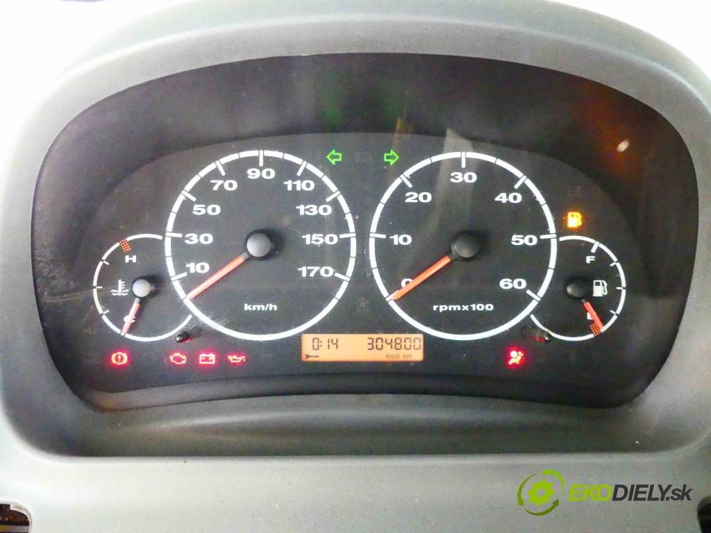 Citroen Jumper 1994-2006 2.2 hdi 101 HP manual 74 kW 2179 cm3 5- prístrojovka/ budíky 1339327080 (Prístrojové dosky, displeje)