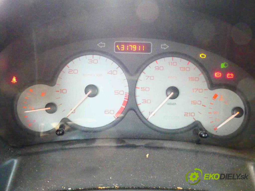 Citroen Berlingo 1996-2008 1.9d 69KM manual 51 kW 1868 cm3 5- Přístrojová deska 9656801780 (Přístrojové desky, displeje)