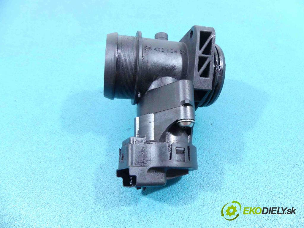 Ford Focus Mk2 2004-2011 1.6 tdci 90 HP manual 66 kW 1560 cm3 5- klapka 9643836980 (Škrtiace klapky)