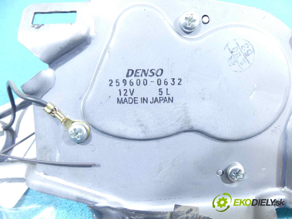 Suzuki Grand Vitara II 2005-2014 1.9 DDiS (L2N9AME22) 129 hp manual 95 kW 1870 cm3 5- motor stěrače zadní 259600-0632