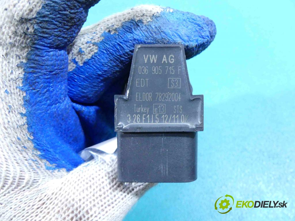Vw Golf plus 1.4 TSI 122 HP manual 90 kW 1390 cm3 5- cievka zapaľovacia 036905715F (Zapaľovacie cievky, moduly)