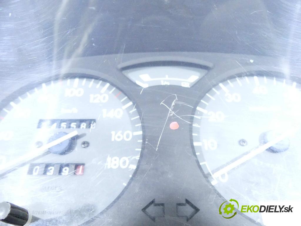 Citroen Saxo 1.1 60 HP manual 44 kW 1124 cm3 5- prístrojovka/ budíky 9627933380 (Prístrojové dosky, displeje)
