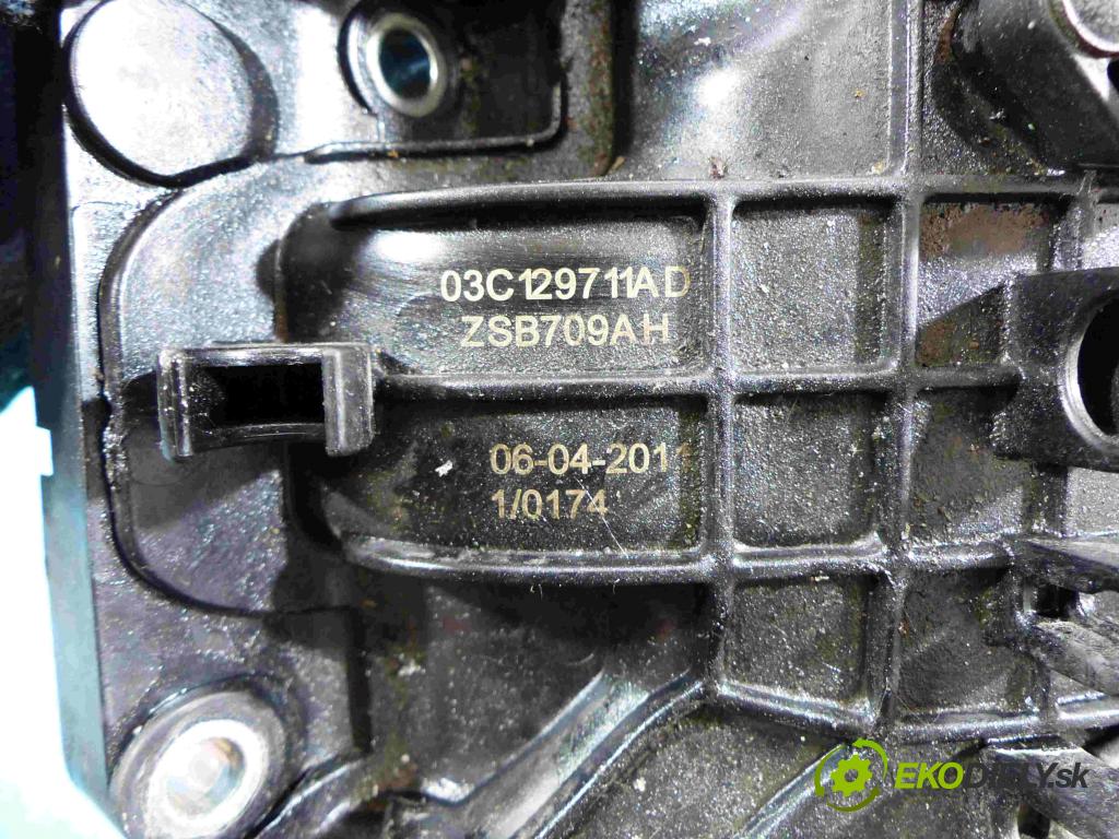 Vw Golf plus 1.4 TSI 122 HP manual 90 kW 1390 cm3 5- zvod nasávací 03C129711AD (Sacie potrubia)