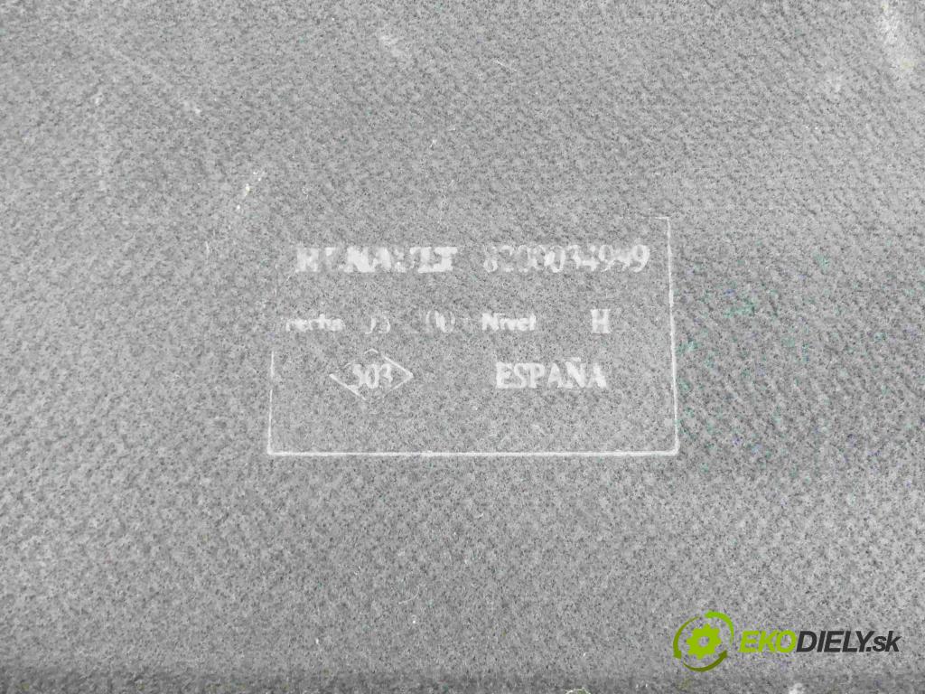 Renault Megane II 2003-2008 1.6 16v 113 HP manual 83 kW 1598 cm3 5- zadná 8200034999 (Pláta zadné)