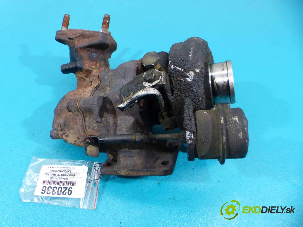 Nissan Primera P11 1996-2002 2.0 TD 90 HP manual 66 kW 1974 cm3 4- turbodúchadlo, turbo 452215-2 (Turbodúchadlá (kompletné))