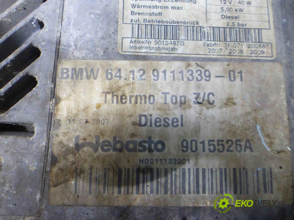 Bmw 5 e60 2003-2010 3.0d 218 hp manual 160 kW 2993 cm3 5- Webasto 9015526A (Webasto ohřívače)