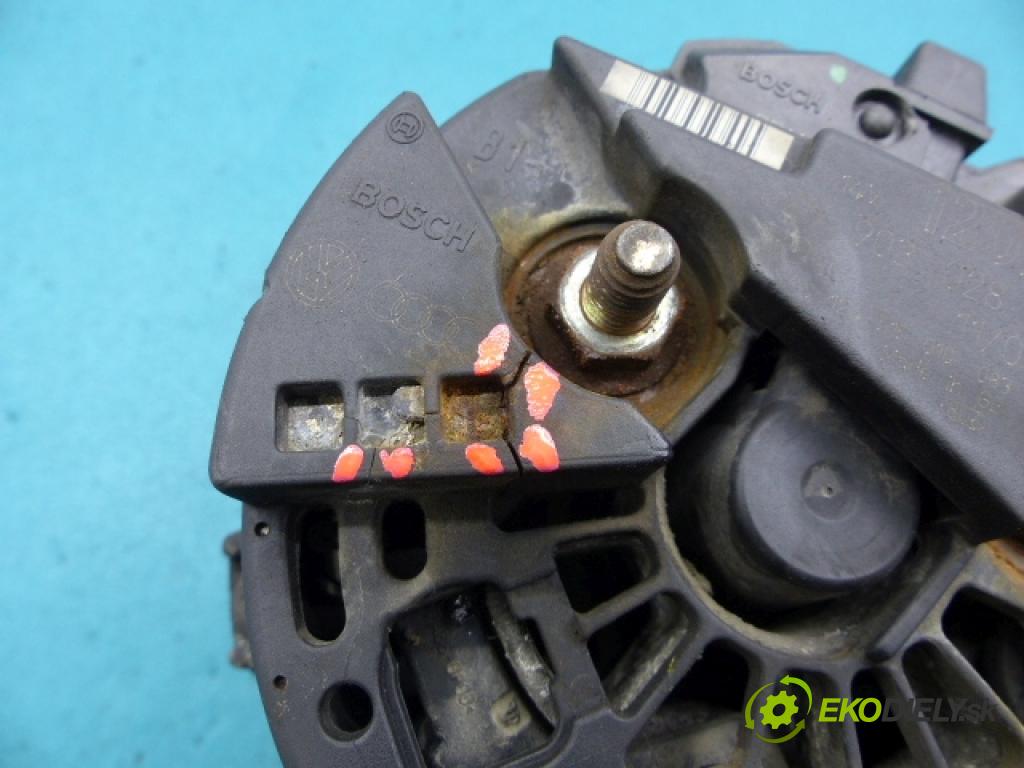 Skoda Octavia I 1996-2010 1.9 tdi 90 HP manual 66 kW 1896 cm3 5- Alternator 0124515010 (Alternátory)