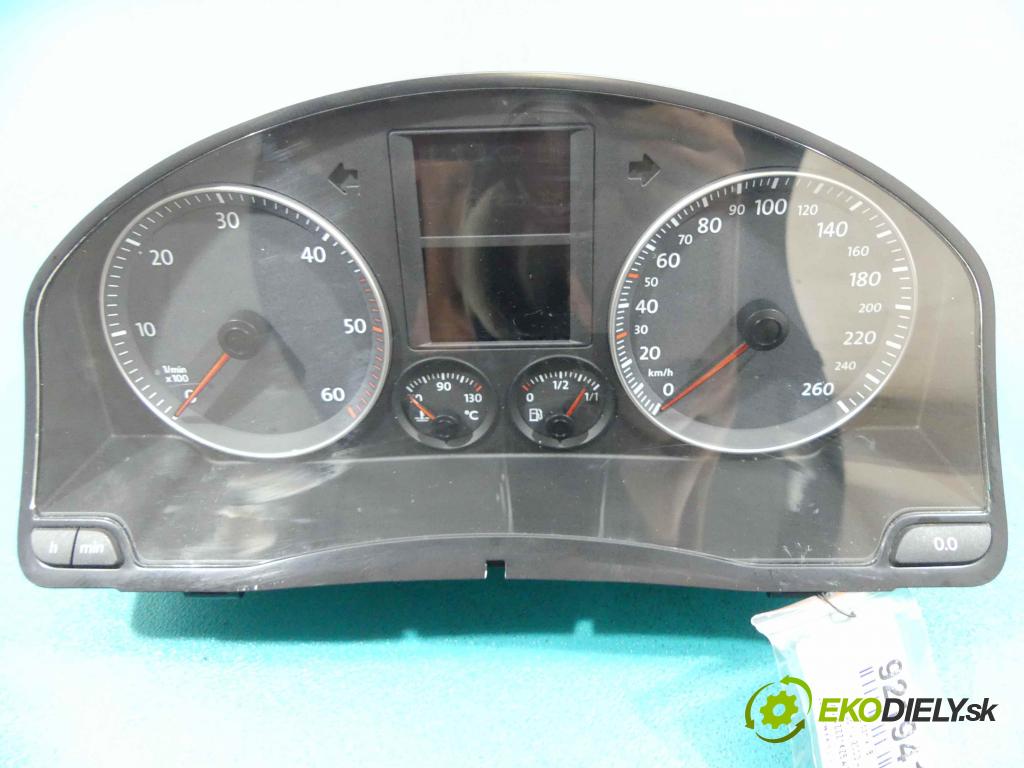 Vw Golf V 2003-2009 1.9 tdi (BKC) 105 HP manual 77 kW 1896 cm3 5- prístrojovka/ budíky A2C53023102 (Prístrojové dosky, displeje)