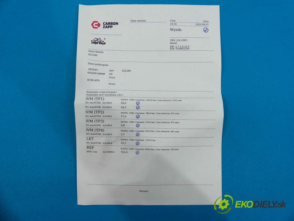 Opel Signum 3.0 cdti 177 HP manual 130 kW 2958 cm3 5- vstrek 97239161 (Vstrekovače)