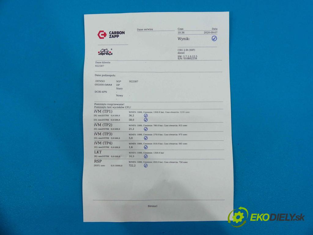 Opel Signum 3.0 cdti 177 HP manual 130 kW 2958 cm3 5- vstrek 97239161 (Vstrekovače)