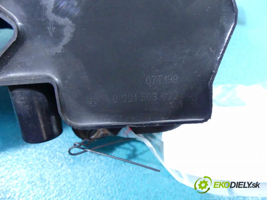 Smart Fortwo 1998-2007 0.6 54 HP automatic 40 kW 599 cm3 3- cievka zapaľovacia 0221503022 (Zapaľovacie cievky, moduly)