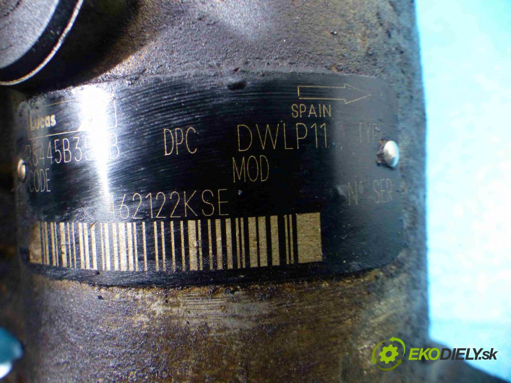 Peugeot 206 1.9d 69KM manual 51 kW 1868 cm3 5- čerpadlo vstrekovacia R8445B350B (Vstrekovacie čerpadlá)