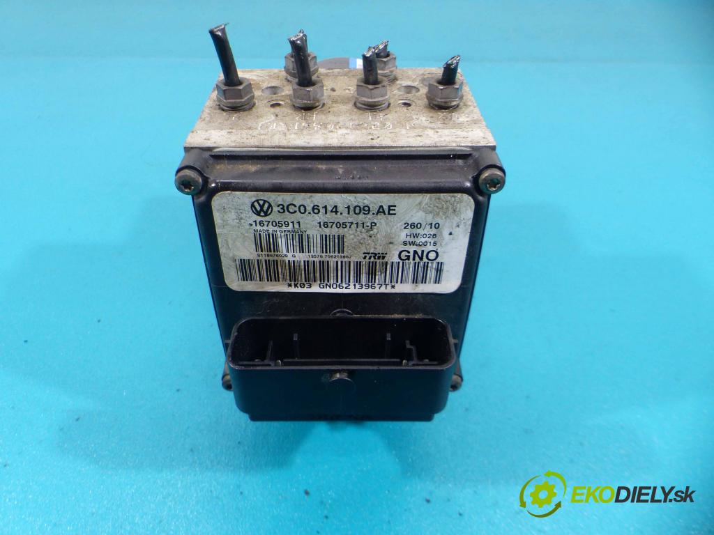 Vw Passat B6 2005-2010 2.0 tdi 110 HP manual 81 kW 1968 cm3 5- čerpadlo abs 3C0614109AE (Pumpy ABS)