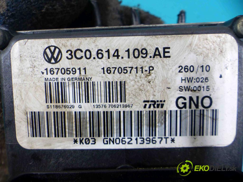 Vw Passat B6 2005-2010 2.0 tdi 110 hp manual 81 kW 1968 cm3 5- čerpadlo abs 3C0614109AE (Pumpy brzdové)
