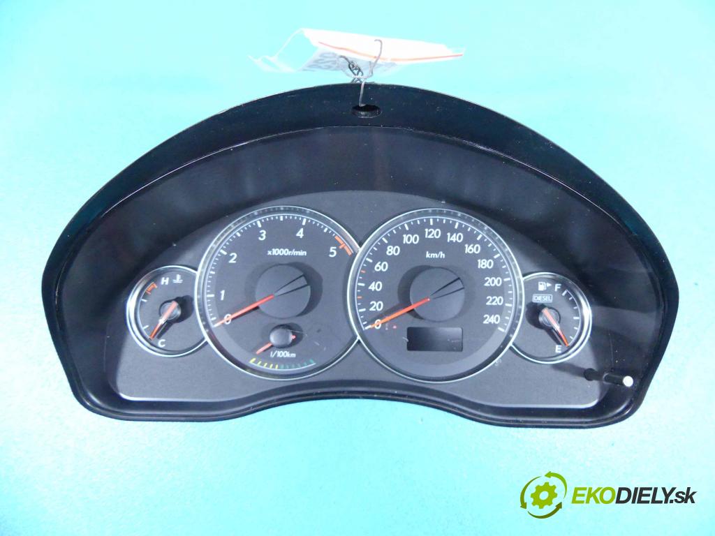 Subaru Legacy IV 2004-2009 2.0 D BOXER 4WD (EE20ZLTFLB) 150 HP manual 110 kW 1998 cm3 5- prístrojovka/ budíky 85002AG160 (Prístrojové dosky, displeje)