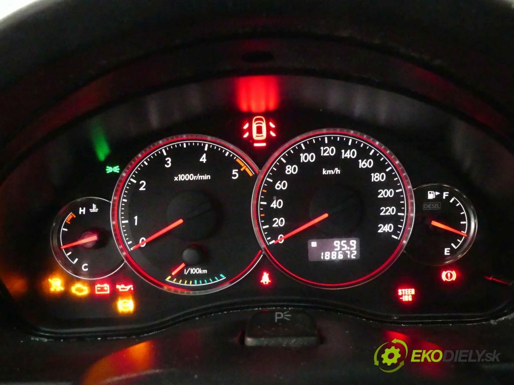 Subaru Legacy IV 2004-2009 2.0 D BOXER 4WD (EE20ZLTFLB) 150 HP manual 110 kW 1998 cm3 5- prístrojovka/ budíky 85002AG160 (Prístrojové dosky, displeje)