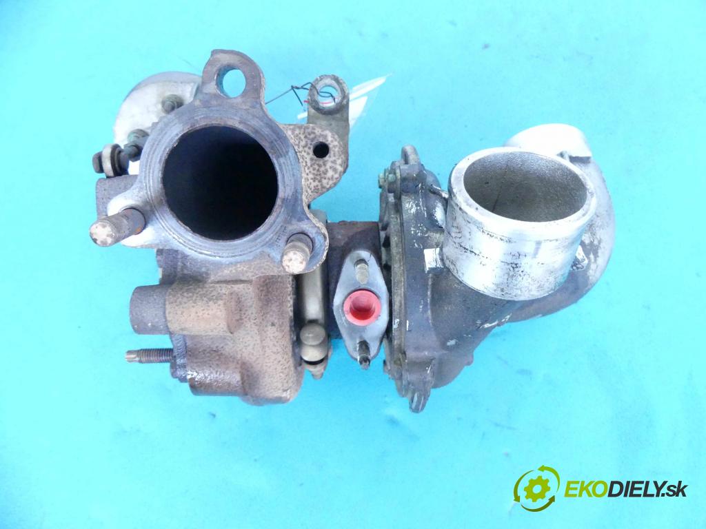 Toyota Avensis II T25 2003-2008 2.0 D4D 126 hp manual 93 kW 1998 cm3 5- Turbodmychadlo 17201-0R040 (Turbodúchadla (kompletní))