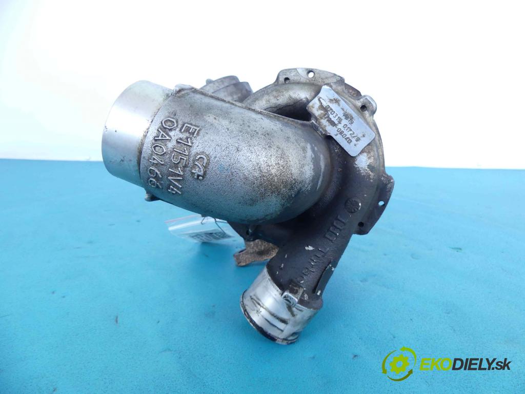 Toyota Avensis II T25 2003-2008 2.0 D4D 126 hp manual 93 kW 1998 cm3 5- Turbodmychadlo 17201-0R040 (Turbodúchadla (kompletní))