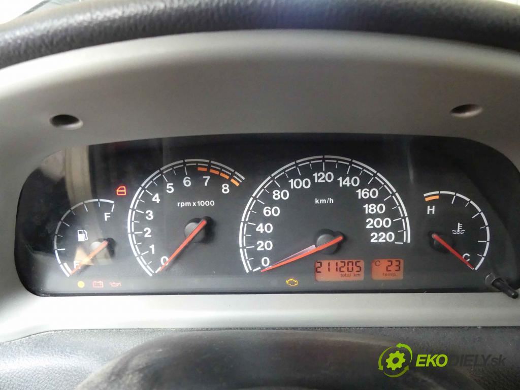 Fiat Albea 1.6 16v (182B6000) 103 HP manual 76 kW 1596 cm3 4- prístrojovka/ budíky  (Prístrojové dosky, displeje)