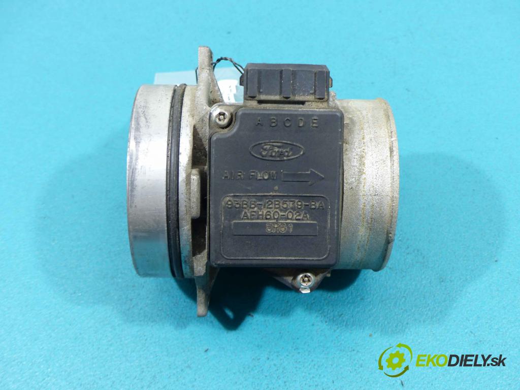 Ford Escort 1.8 16v 116 HP manual 85 kW 1796 cm3 5- průtokoměr: 93BB-12B579-BA (Váhy vzduchu)