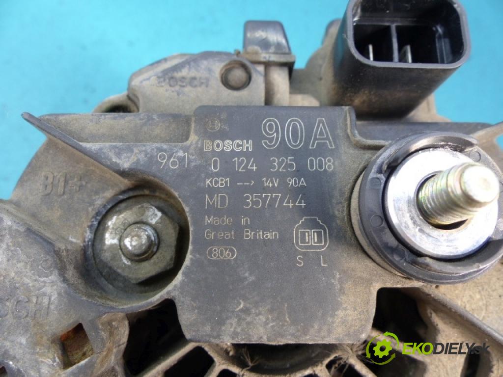 Mitsubishi Space star 1.3 16v (4G13) 82 HP manual 60 kW 1299 cm3 5- Alternator 0124325008 (Alternátory)