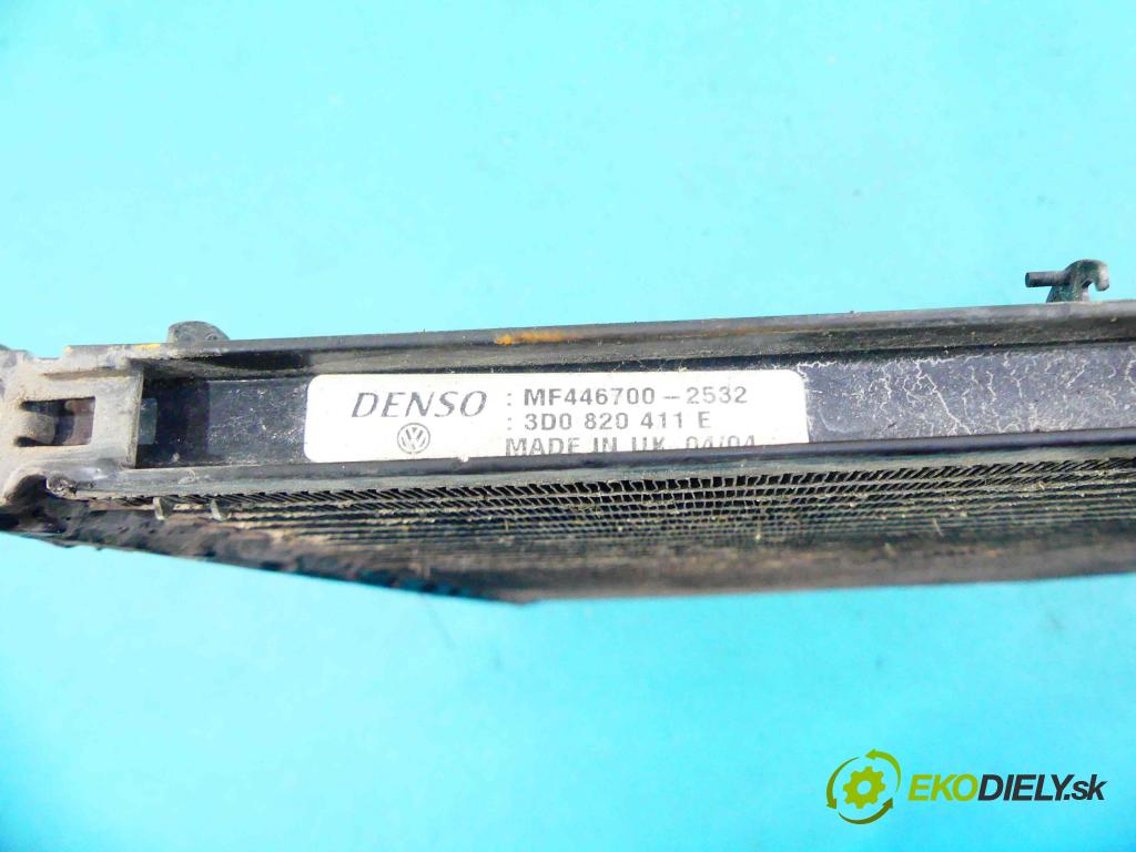 Vw Phaeton 3.0 tdi 224hp automatic 165 kW 2967 cm3 4- chladič klimatizácie 3D0820411E (Chladiče klimatizácie)