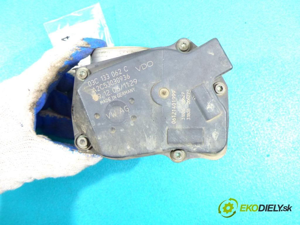 Vw Golf V 2003-2009 1.4 16v 80 HP manual 59 kW 1390 cm3 5- klapka 03C133062C (Škrtiace klapky)