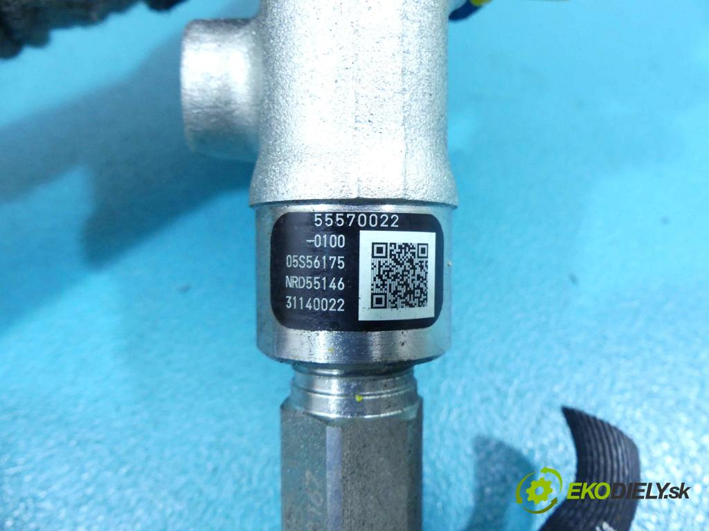 Opel Astra IV 2009-2015 1.6 cdti 110 HP manual 81 kW 1598 cm3 4- lišta vstrekovacia 55570022 (Vstrekovacie lišty)