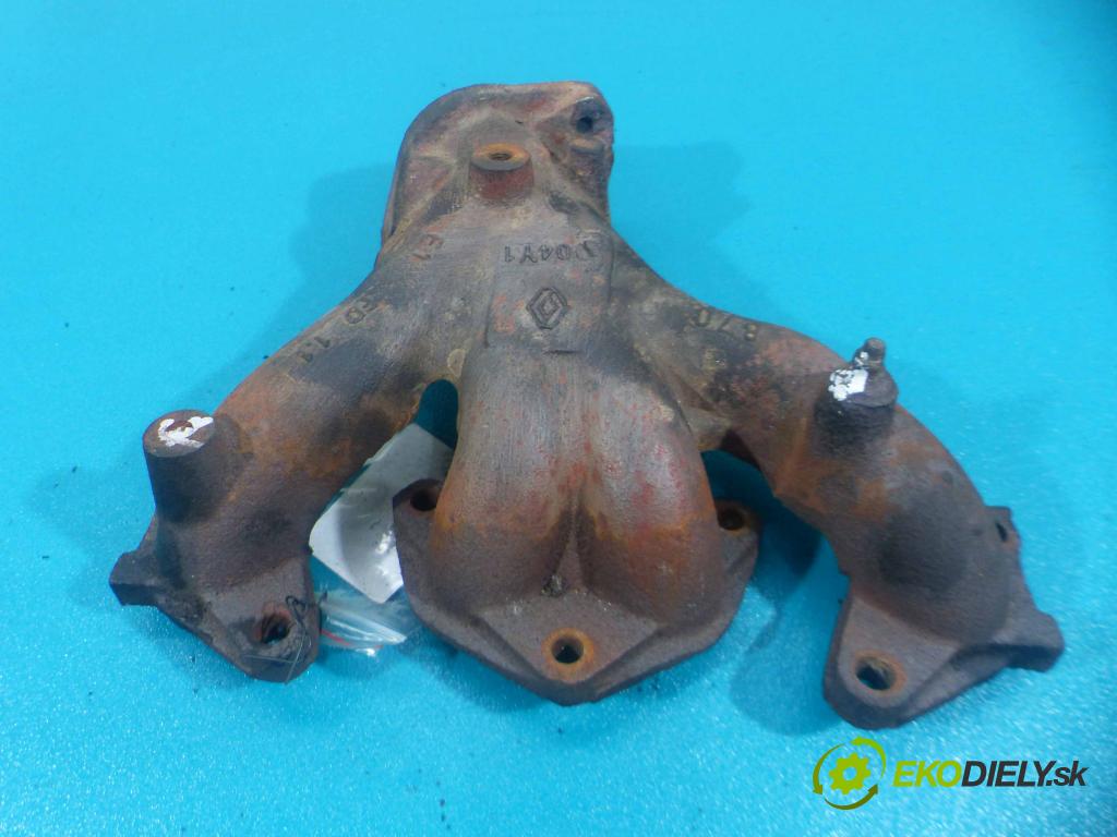 Renault Thalia I 1998-2009 1.4 8v 75 hp manual 55 kW 1390 cm3 4- potrubí výfuk  (Výfukové potrubí)