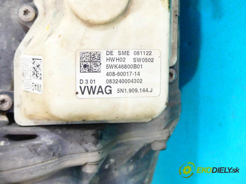Vw Passat B6 2005-2010 2.0 TDI DSG (CBB) 170 HP automatic 125 kW 1968 cm3 4- Ozubené kolo: volant 5N1909144J