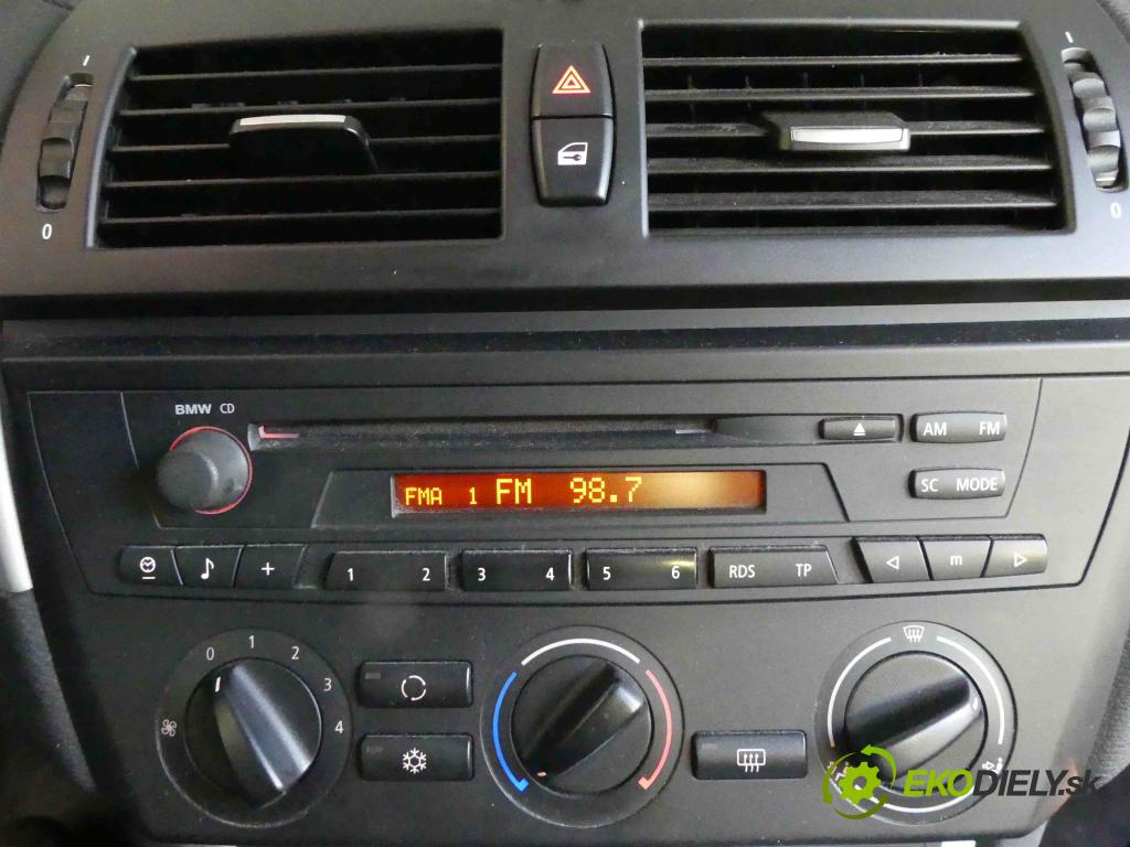 Bmw X3 e83 2003-2010 2.0d 150 HP manual 110 kW 1995 cm3 5- Radio 6512-9142413 (Audio zariadenia)
