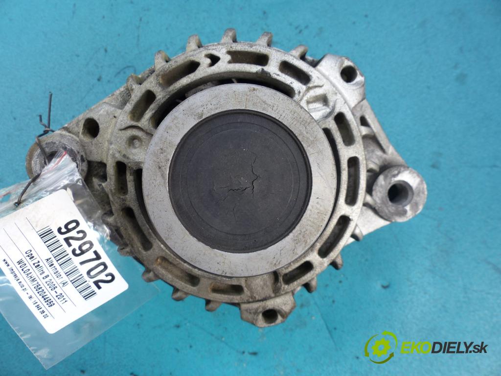 Opel Zafira B 2005-2011 1.9 CDTi (Z19DT) 120 HP manual 88 kW 1910 cm3 5- Alternator  (Alternátory)