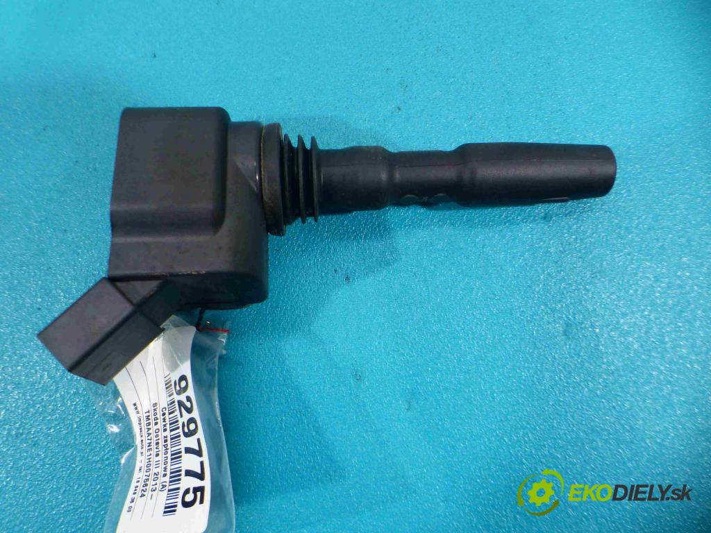 Skoda Octavia III 2013- 1.2 TSI (CYVA) 86 HP manual 63 kW 1197 cm3 5- cievka zapaľovacia 04E905110K (Zapaľovacie cievky, moduly)