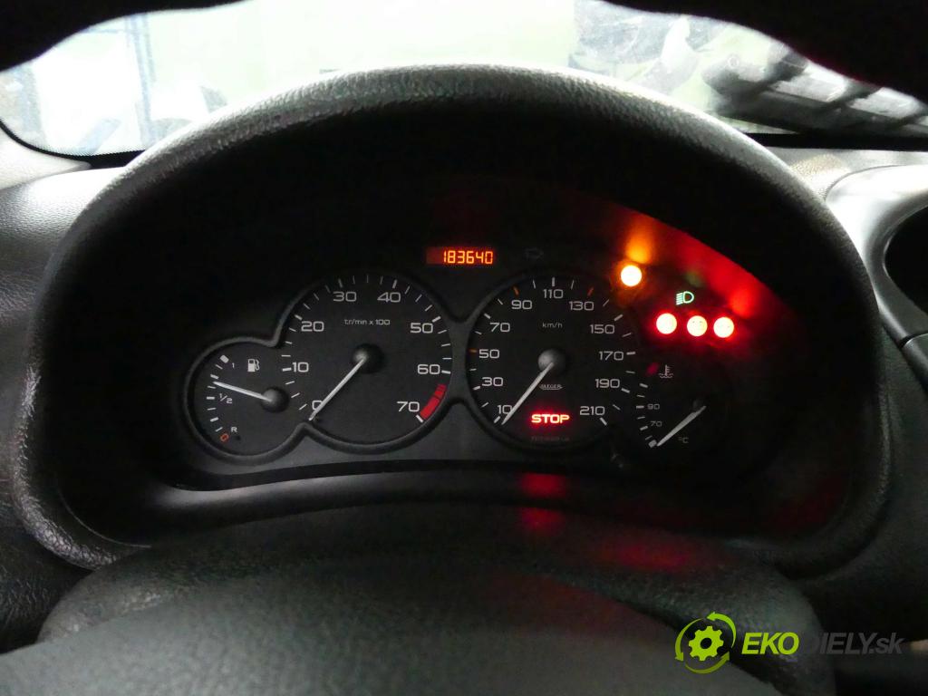 Peugeot 206 1.4 8v 75 HP manual 55 kW 1360 cm3 3- prístrojovka/ budíky 9634961180 (Prístrojové dosky, displeje)