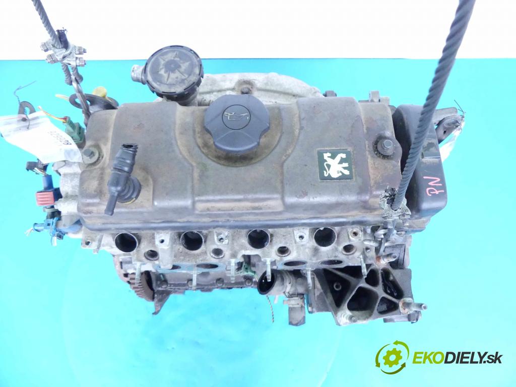 Peugeot 206 1.4 8v 75 HP manual 55 kW 1360 cm3 3- motor benzín: KFX